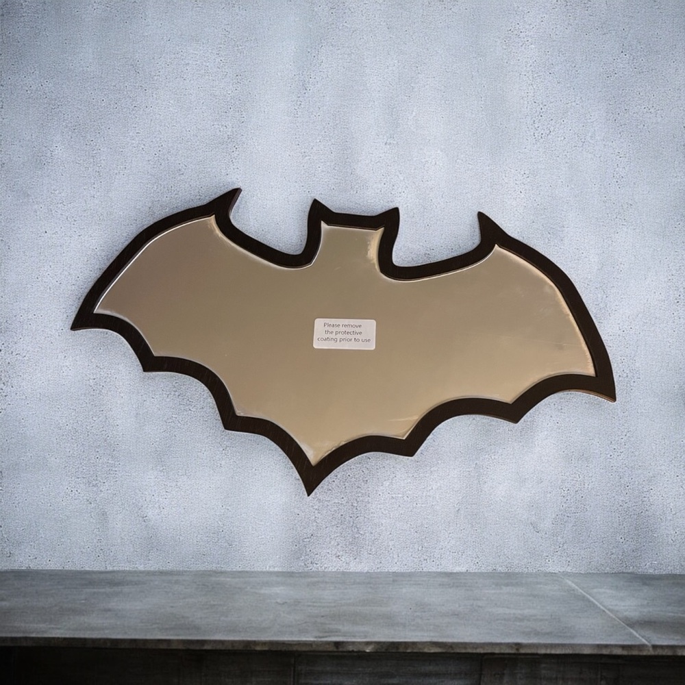 Bat shaped mirror
